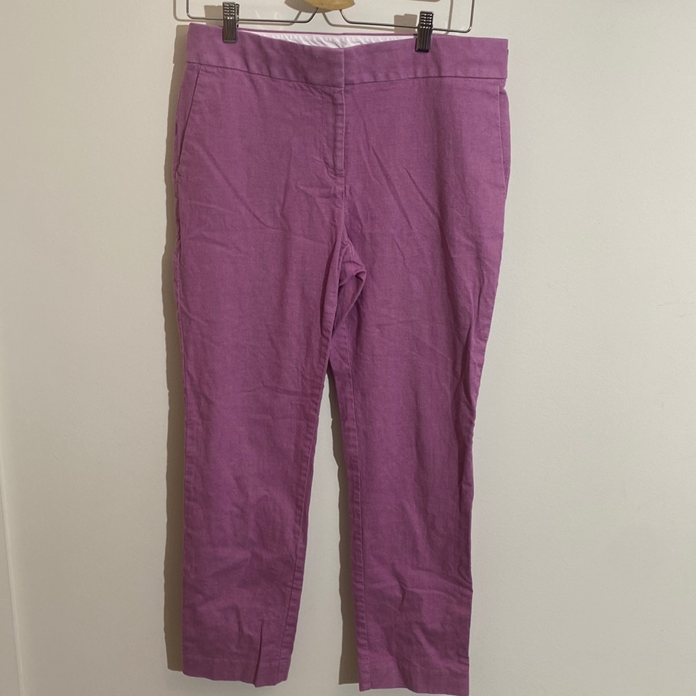 Loft Pink/Purple Pants - Size 10